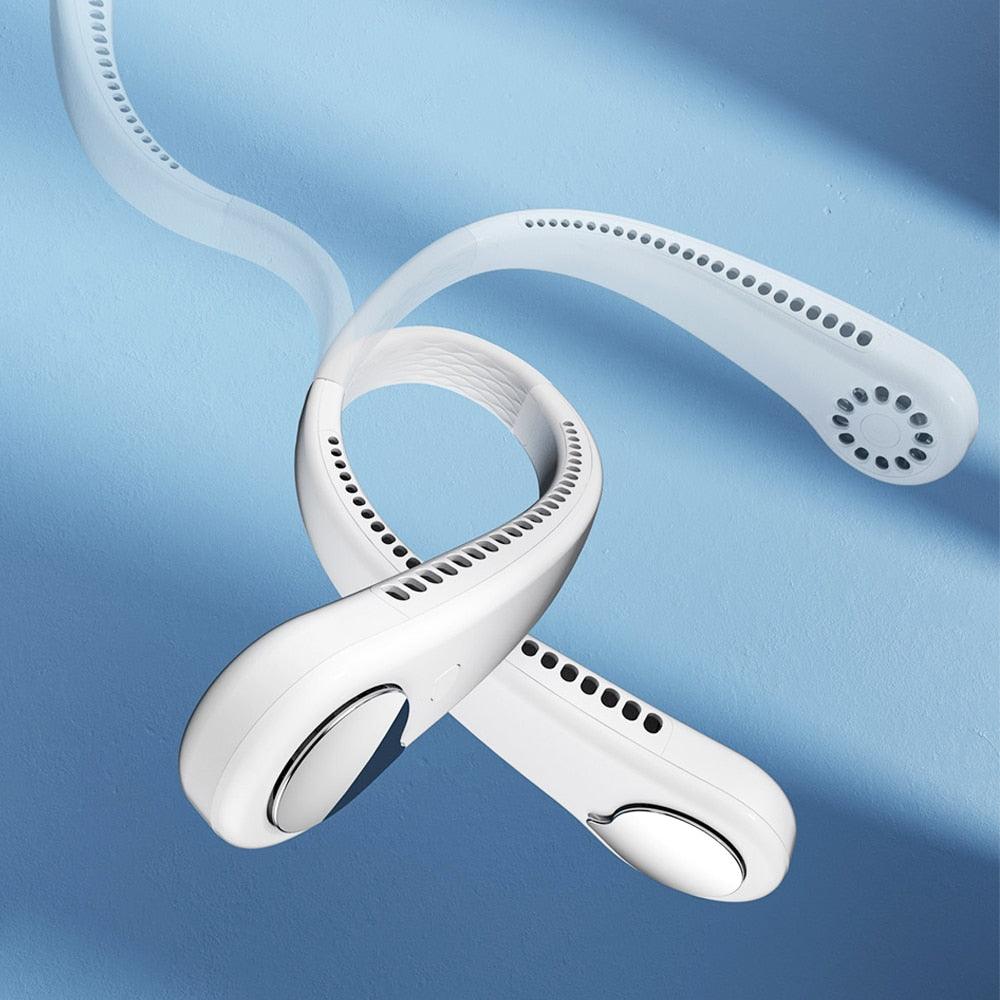 Mini-Portable Electric Bladeless Neck Fan USB Rechargeable for Travel
