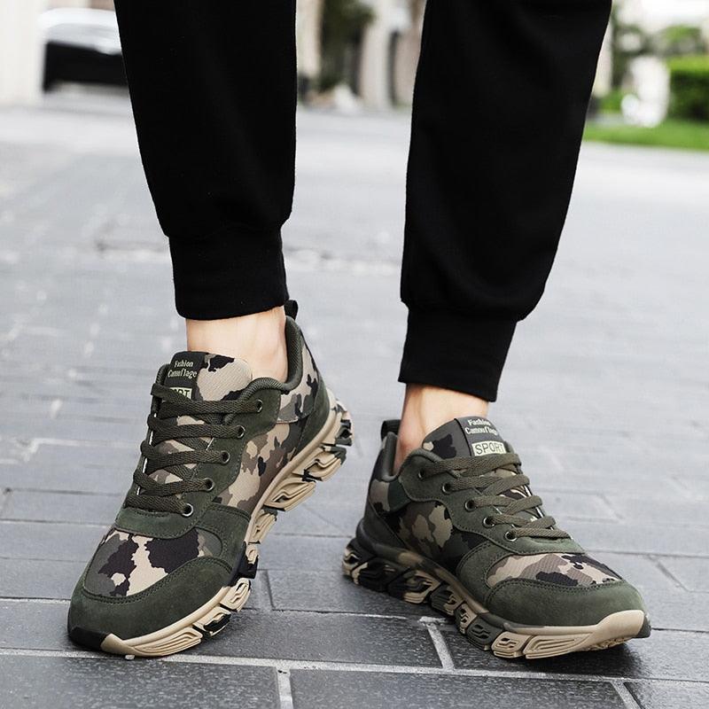 Unisex Breathable Camouflage Walking/Jogging Sneakers