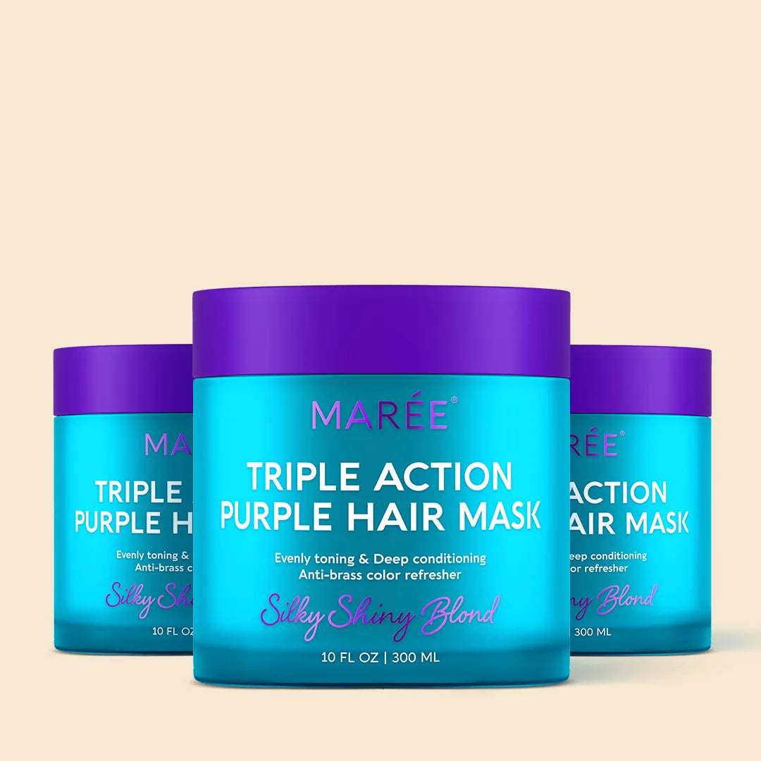 Maree Purple Mask for Blonde Hair