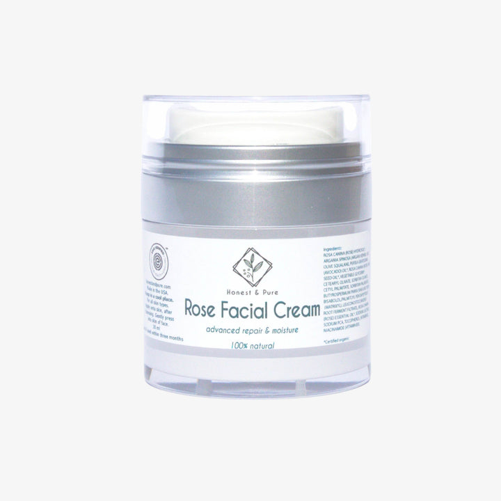 Rose Facial Cream Fine Lines Anti-Aging Peptides