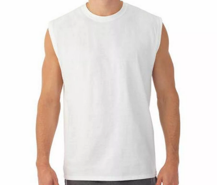 Men's Simple Fit Sleeveless Muscle Tee