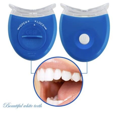 Dental Teeth Tooth Whitening LED Blue Light Lamp BATTERIES INCLUDED: Qty 5