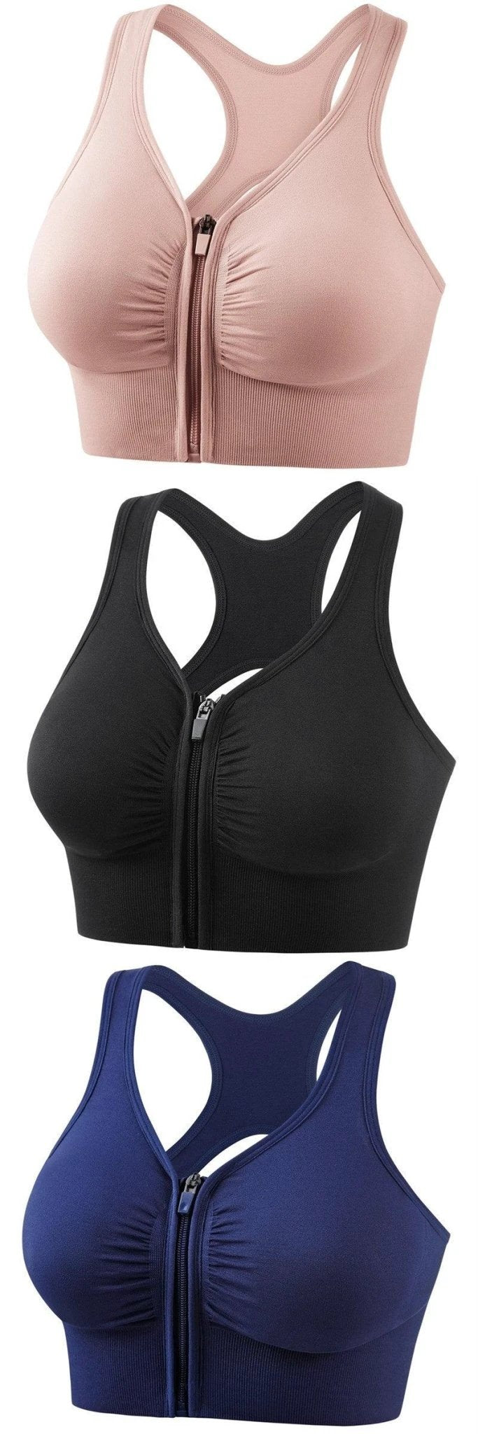 Women's Shockproof Push Up Plus Size Running Yoga Fitness Sports Bra
