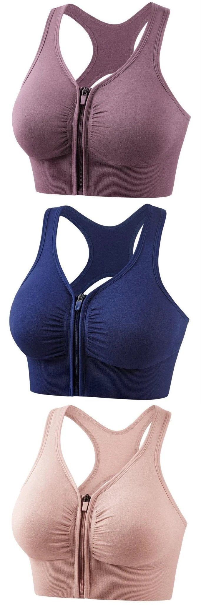 Women's Shockproof Push Up Plus Size Running Yoga Fitness Sports Bra