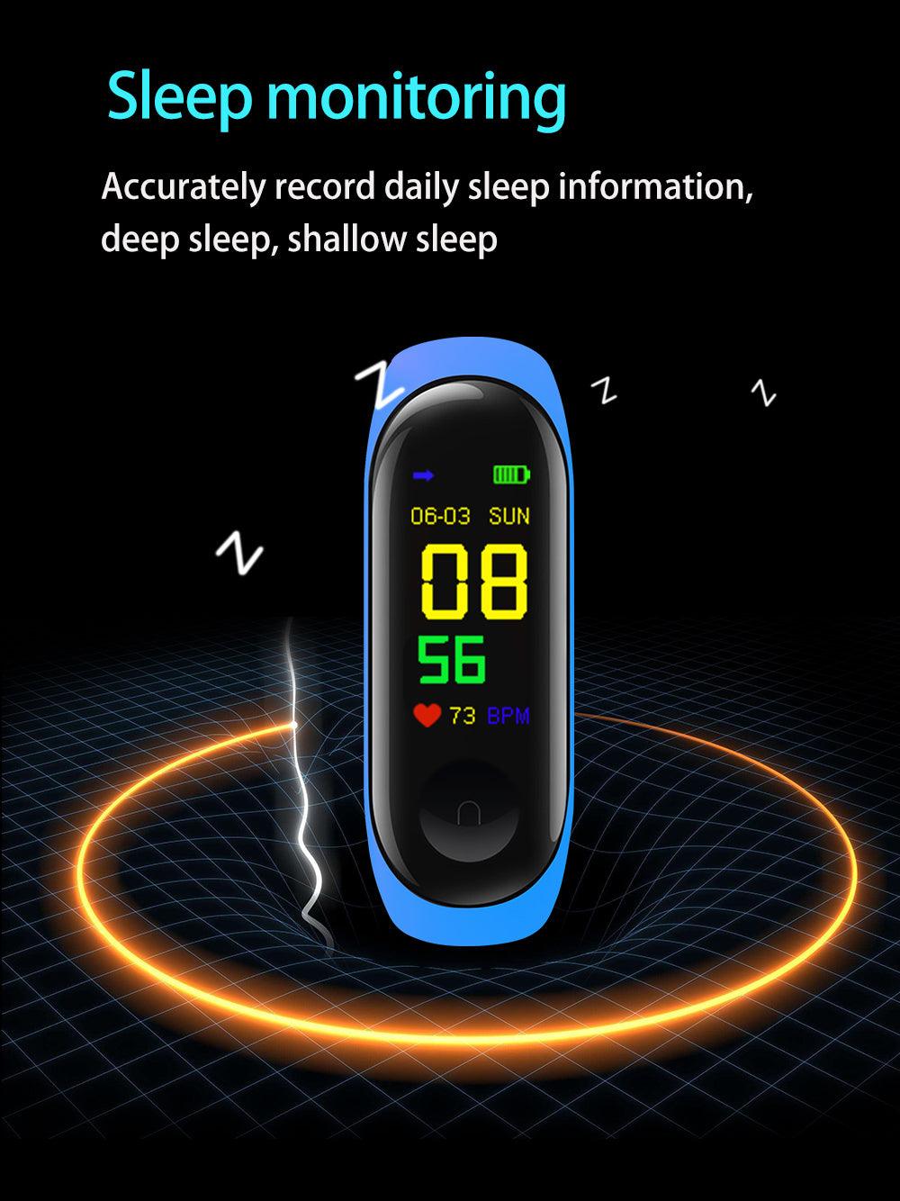 Child Smart Watch Sport Bracelet Wristband Fitness Tracker