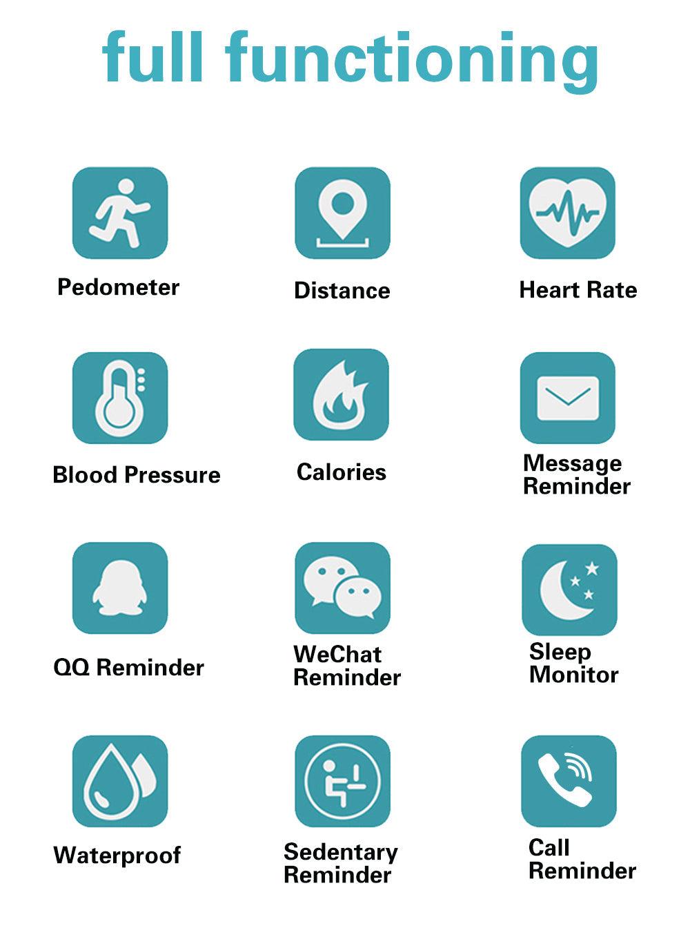 Child Smart Watch Sport Bracelet Wristband Fitness Tracker