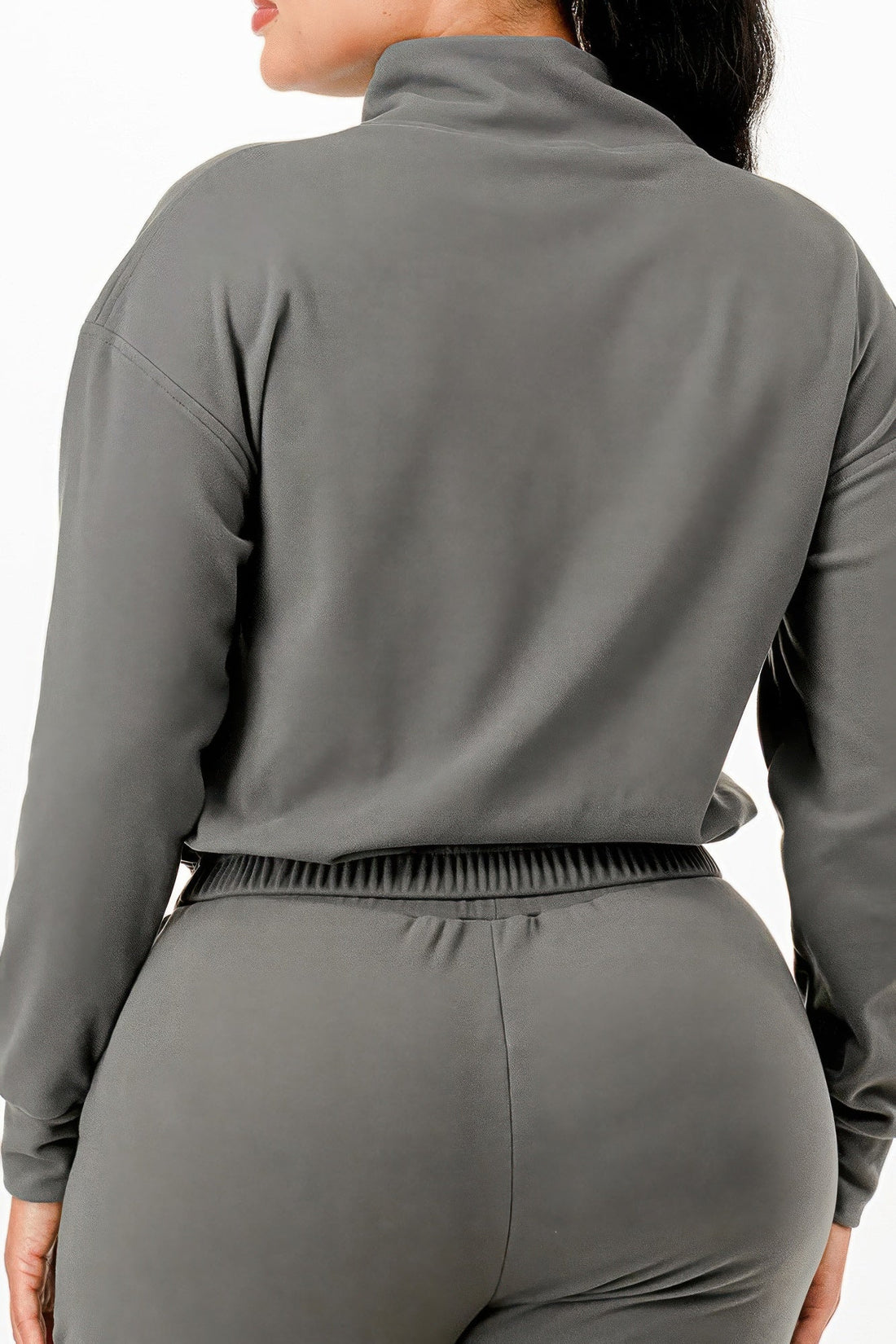 Women's Soft Zip-up Track Suit Set