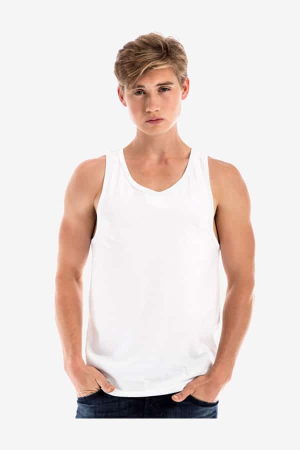 Men's Solid Color Tank Top
