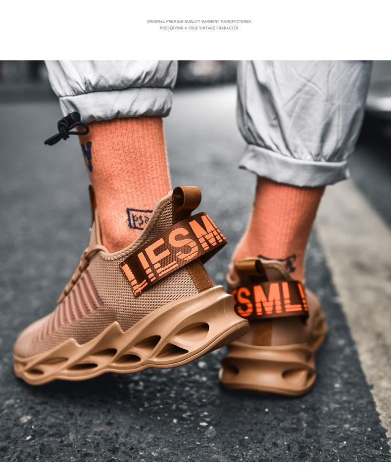 Men's Breathable Running Outdoor Sneakers