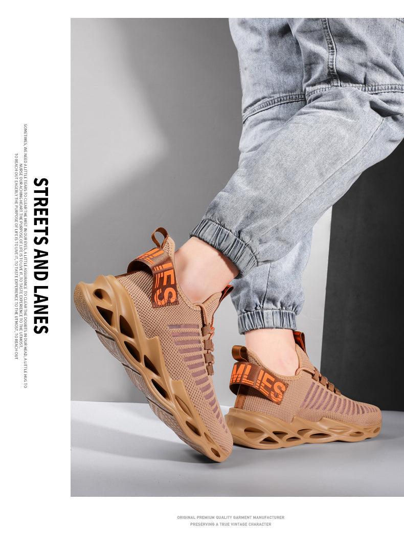Men's Breathable Running Outdoor Sneakers