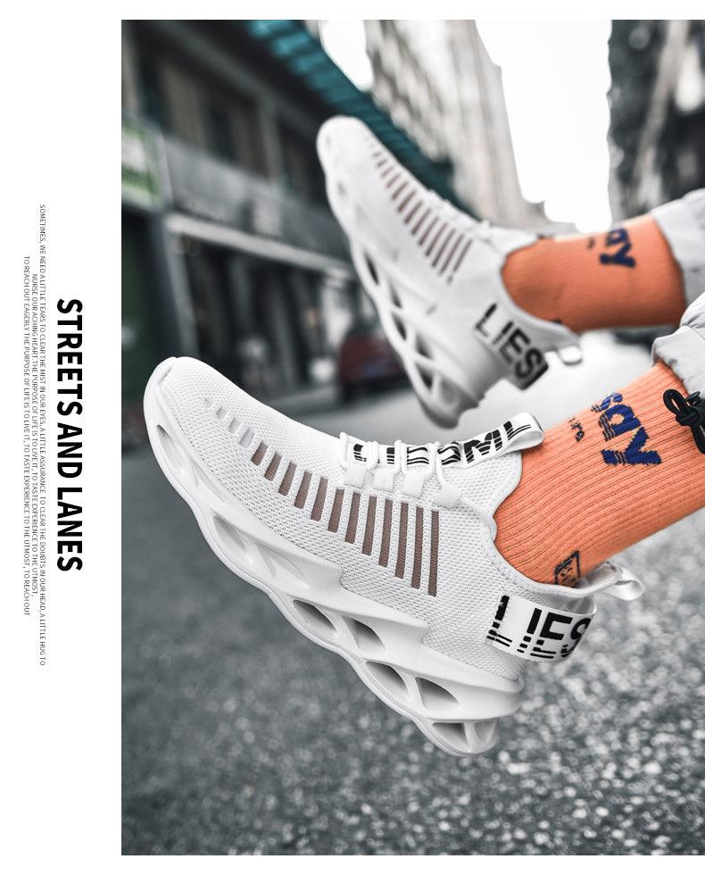 Men's Breathable Running Outdoor Sneakers