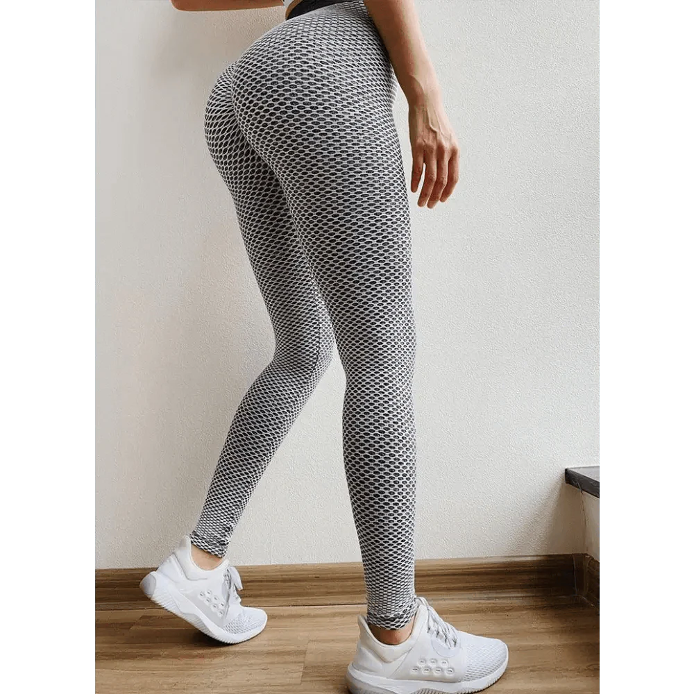 Women's Fitness High Waist Tight Push Up Breathable Leggings
