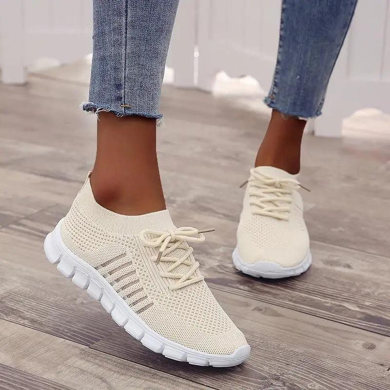 Women's Casual Light Mesh Breathable Sport Sneakers