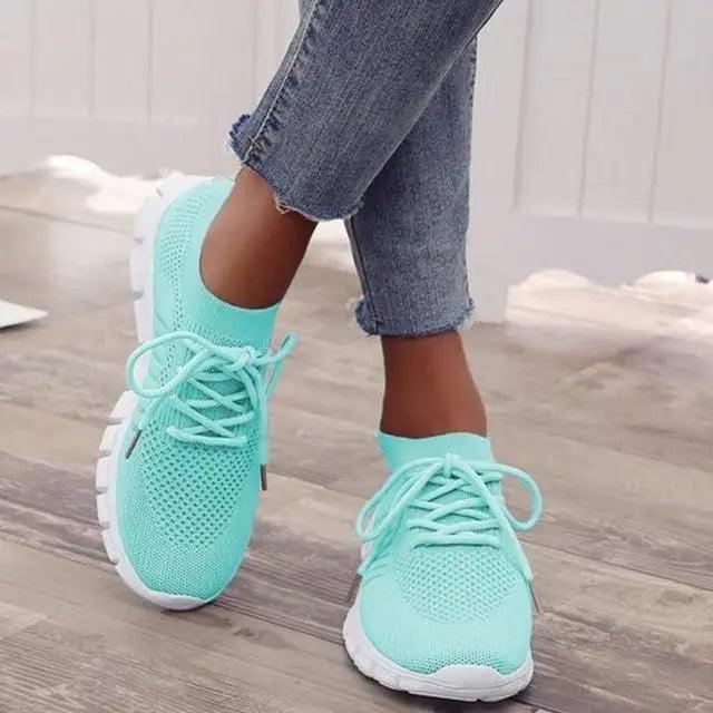 Women's Casual Light Mesh Breathable Sport Sneakers