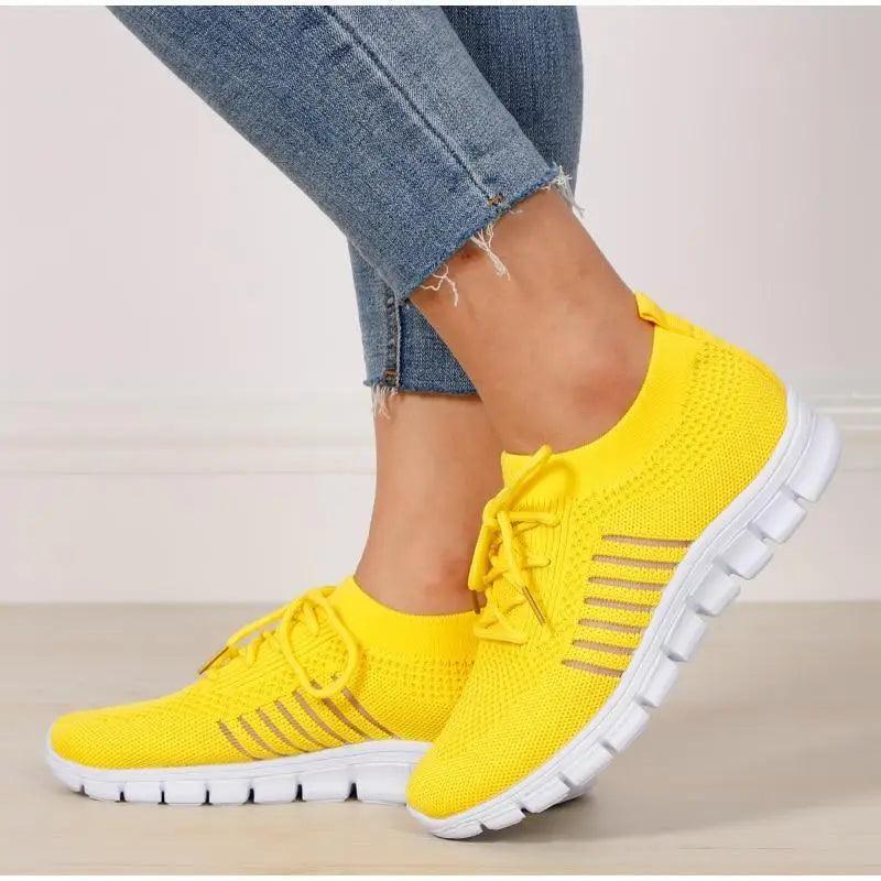 Women's Casual Light Mesh Breathable Sport Sneakers
