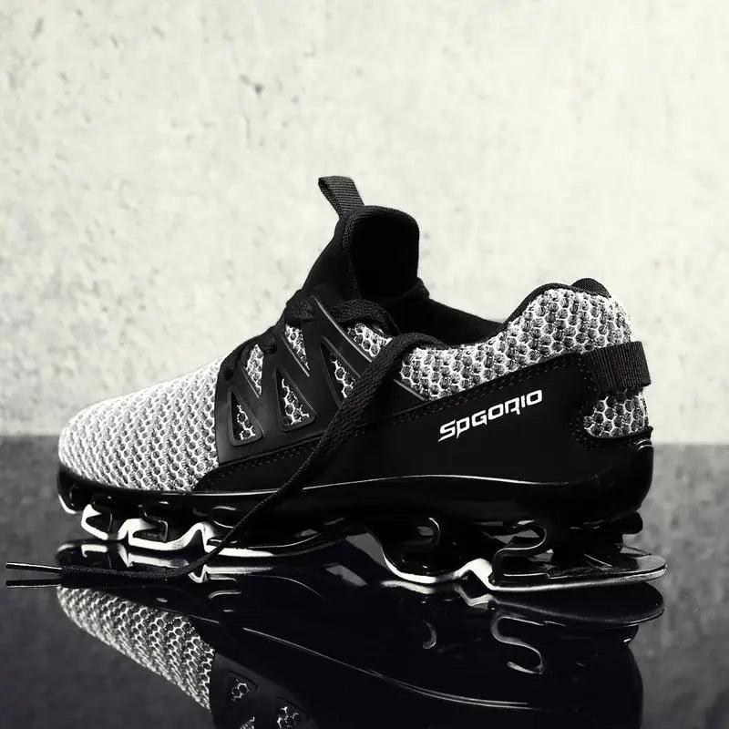 Men's Stylish Casual Black Soft Sneakers