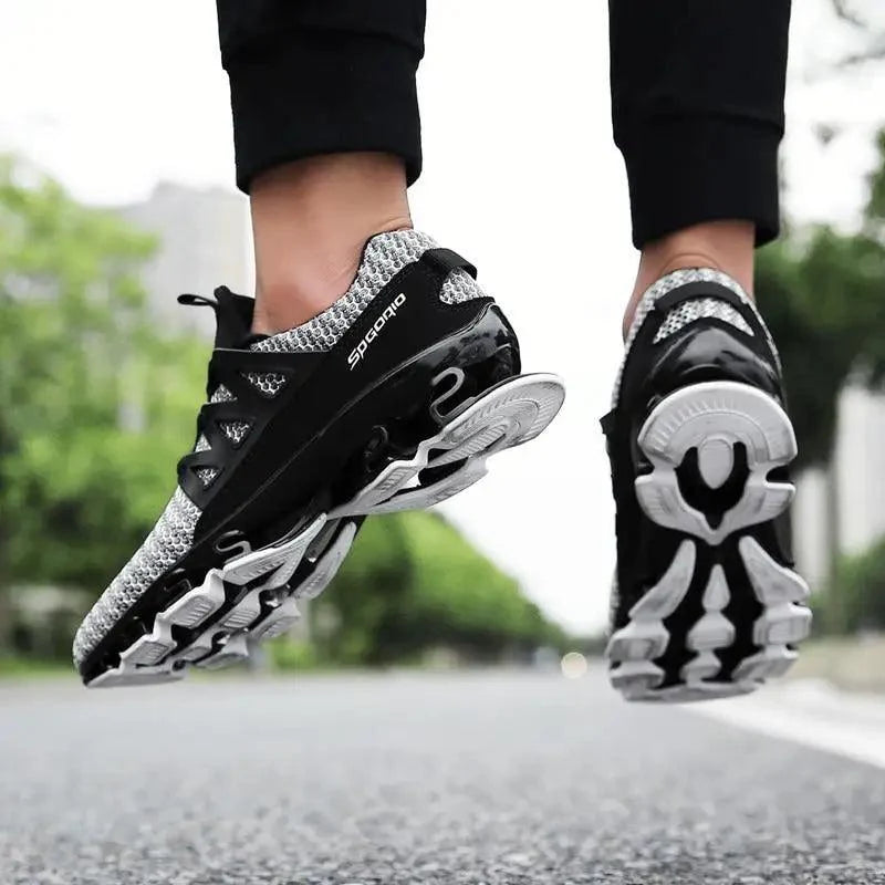 Men's Stylish Casual Black Soft Sneakers