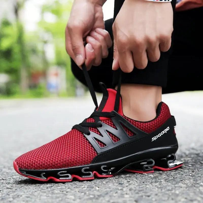 Men's Stylish Casual Black Soft Sneakers