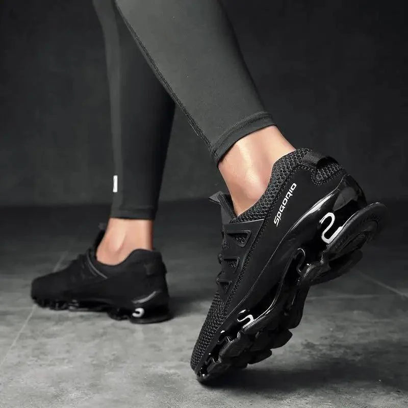 Men's Stylish Casual Black Soft Sneakers