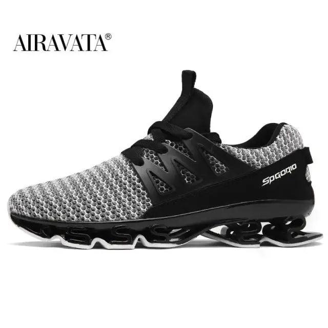 Men's Stylish Casual Black Soft Sneakers