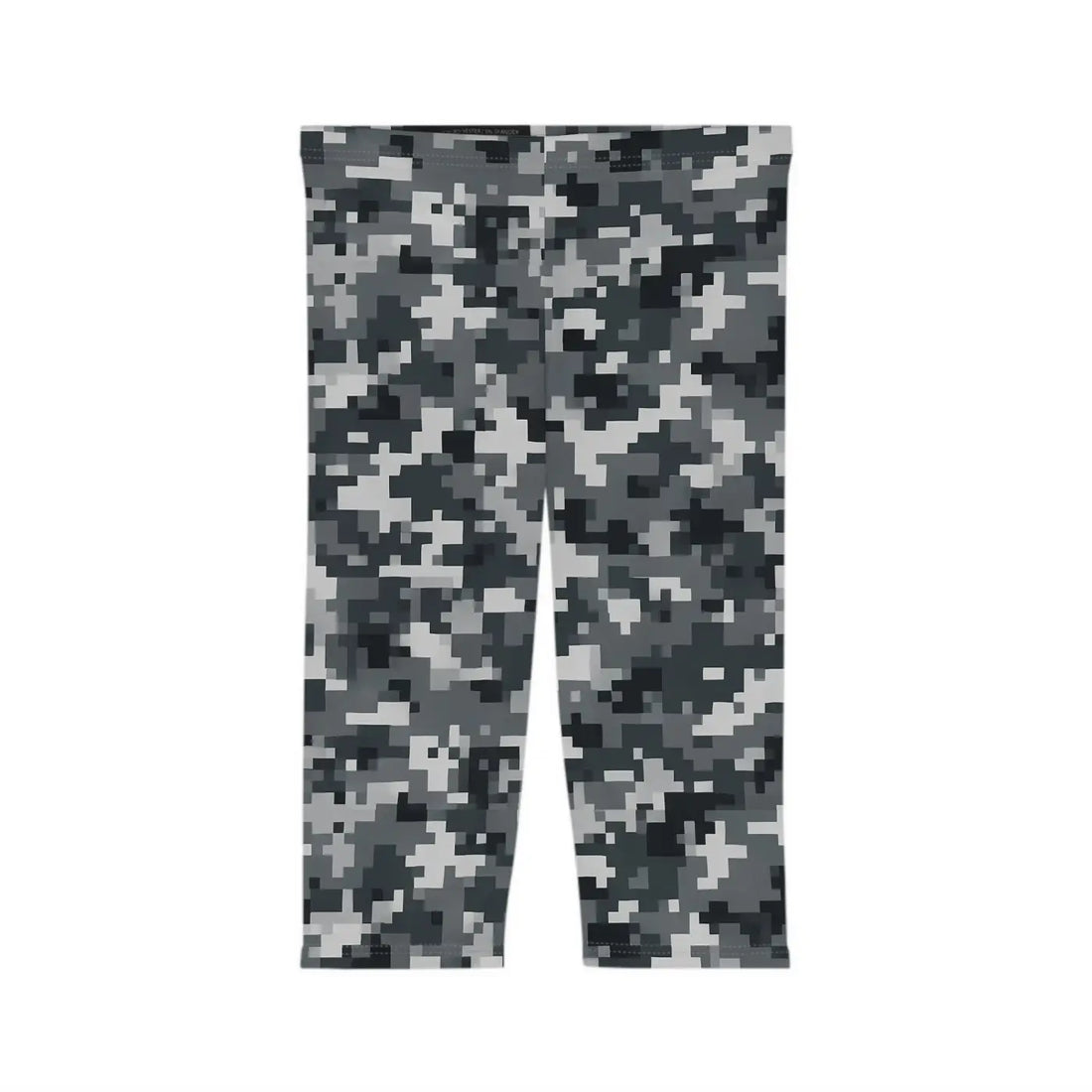 Women's Stylish Casual Wear Camouflage Capri Leggings