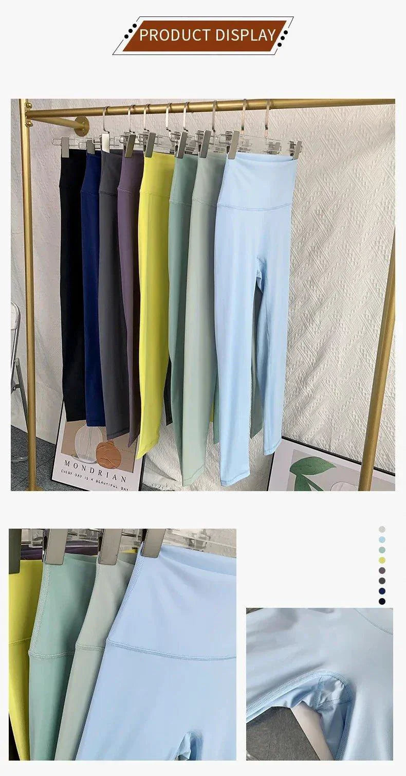 Summer Hot Sale Women's High Waist Breathable Quick Drying Yoga Leggings