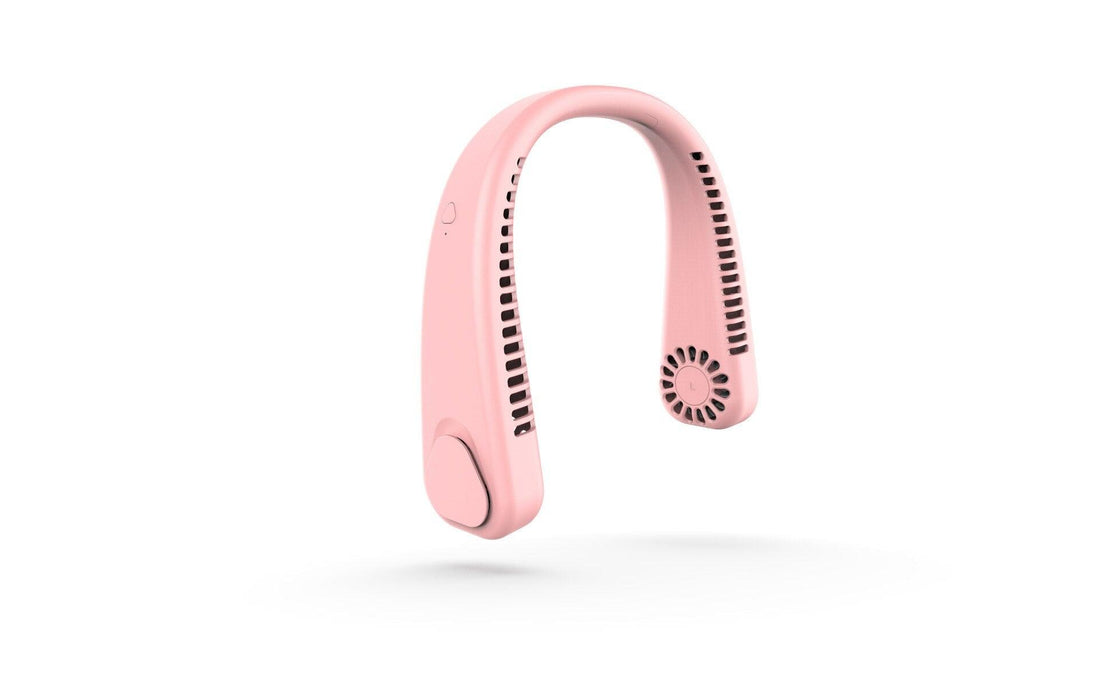 Portable Wearable Bladeless Neck Fan-Fast Cooling USB Rechargeable