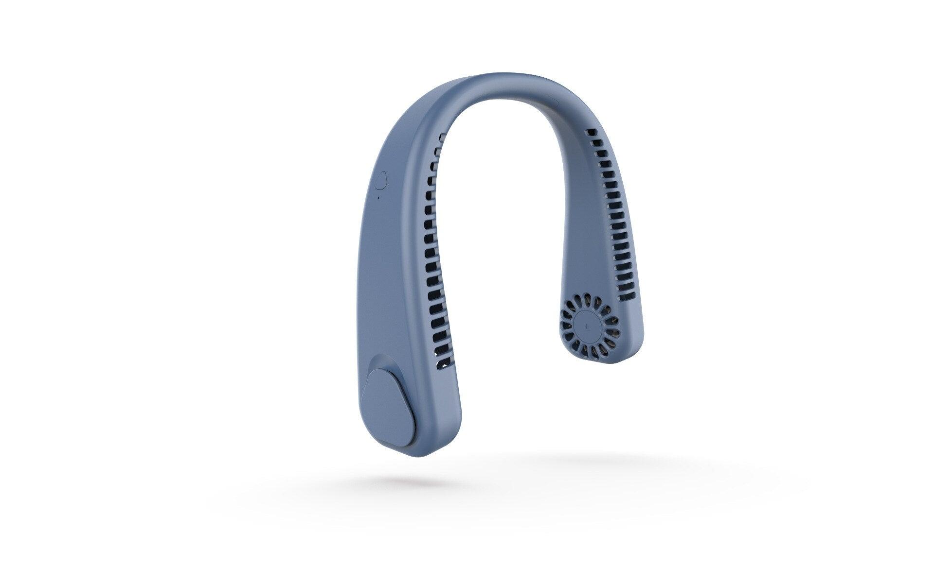 Portable Wearable Bladeless Neck Fan-Fast Cooling USB Rechargeable