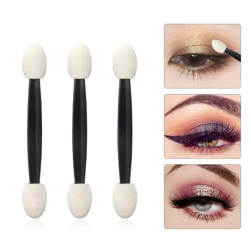Super Soft 25 Pcs Professional Sponge Stick Eye Shadow Applicators