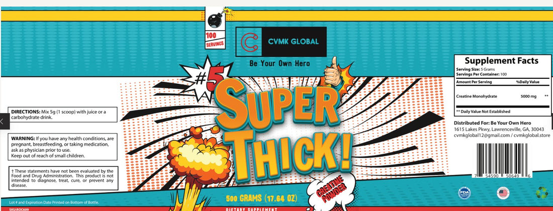 CVMK Super Thick Creatine Formula