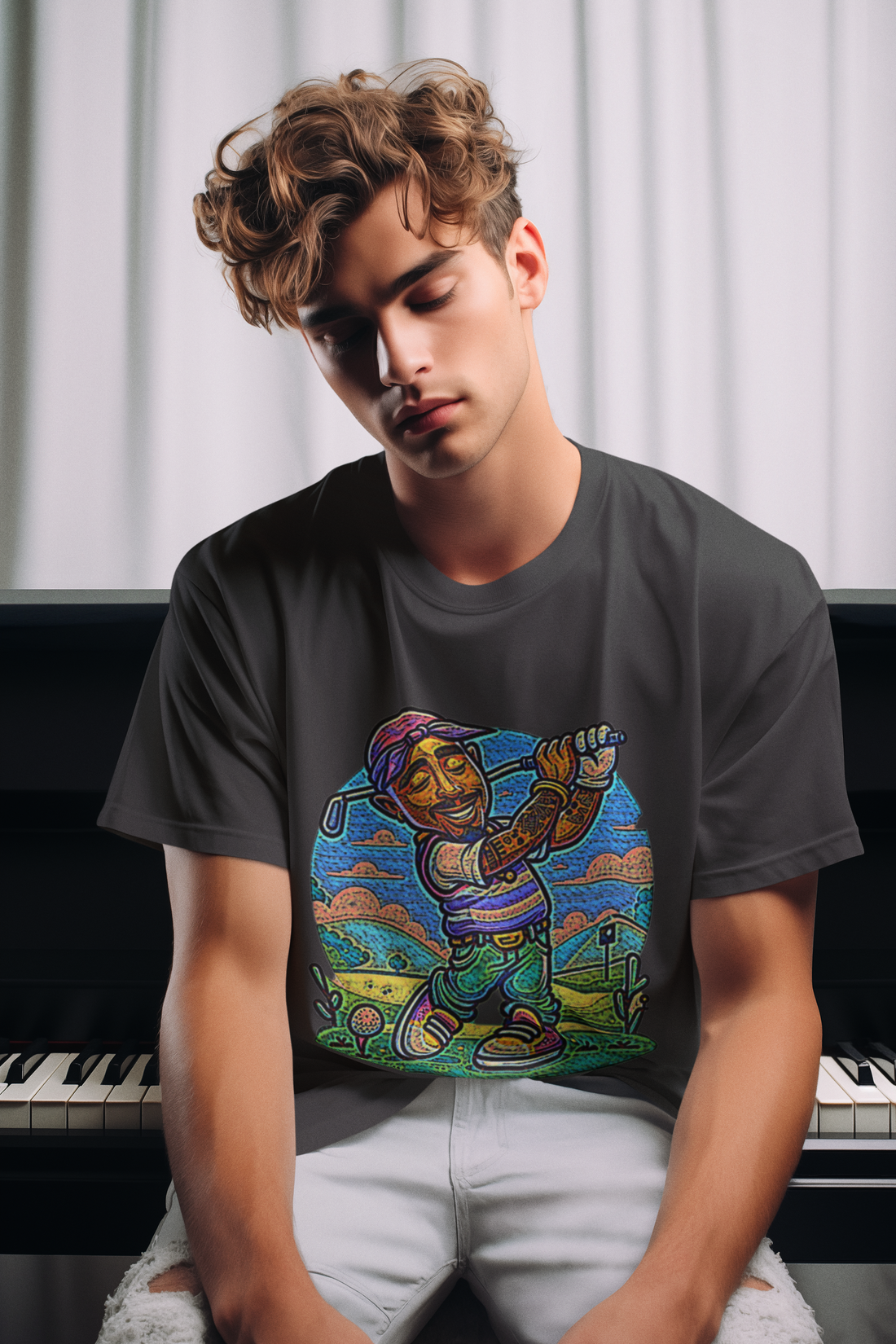 Men's Tupac Graphic Tee