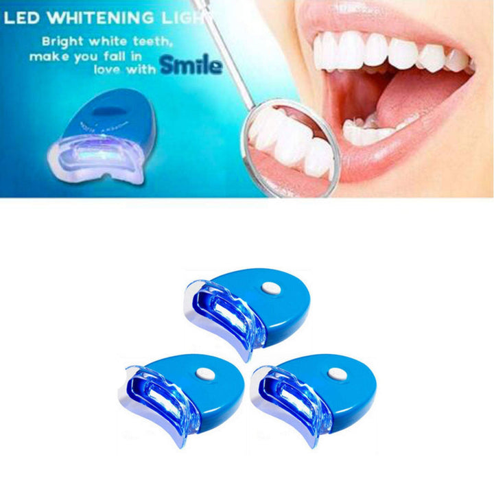 Dental Teeth Tooth Whitening LED Blue Light Lamp BATTERIES INCLUDED: Qty 5