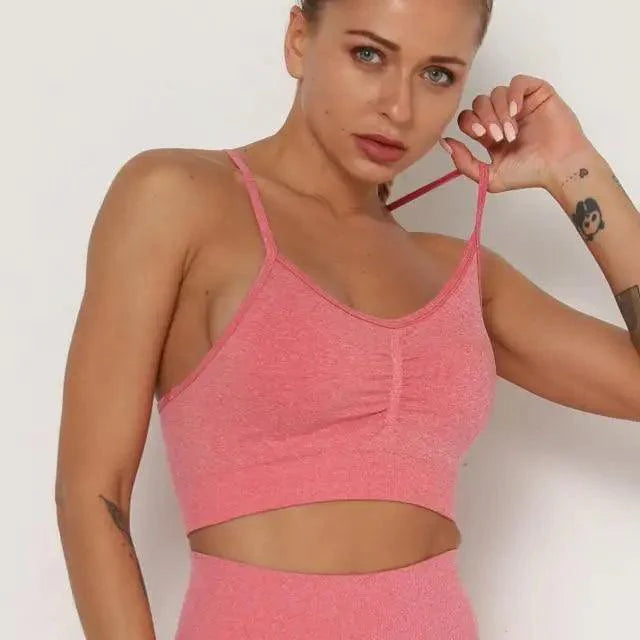 Women's Push Up Sports Fitness Brassiere