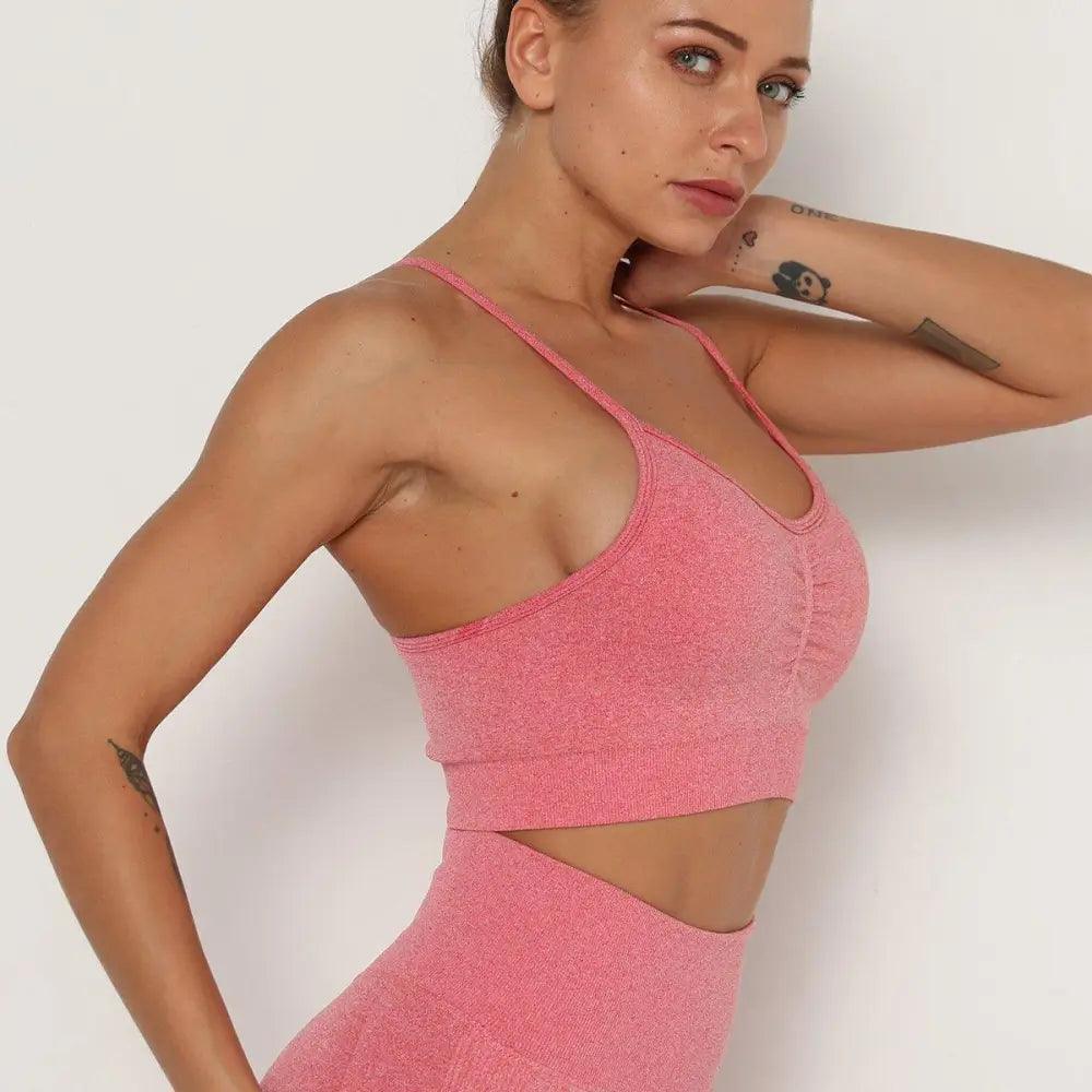 Women's Push Up Sports Fitness Brassiere