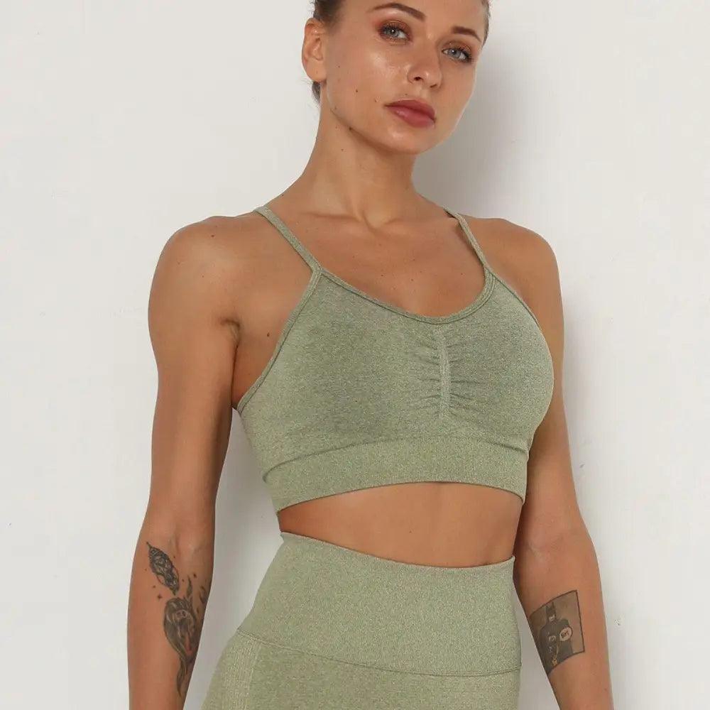 Women's Push Up Sports Fitness Brassiere