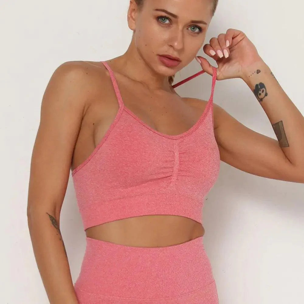 Women's Push Up Sports Fitness Brassiere