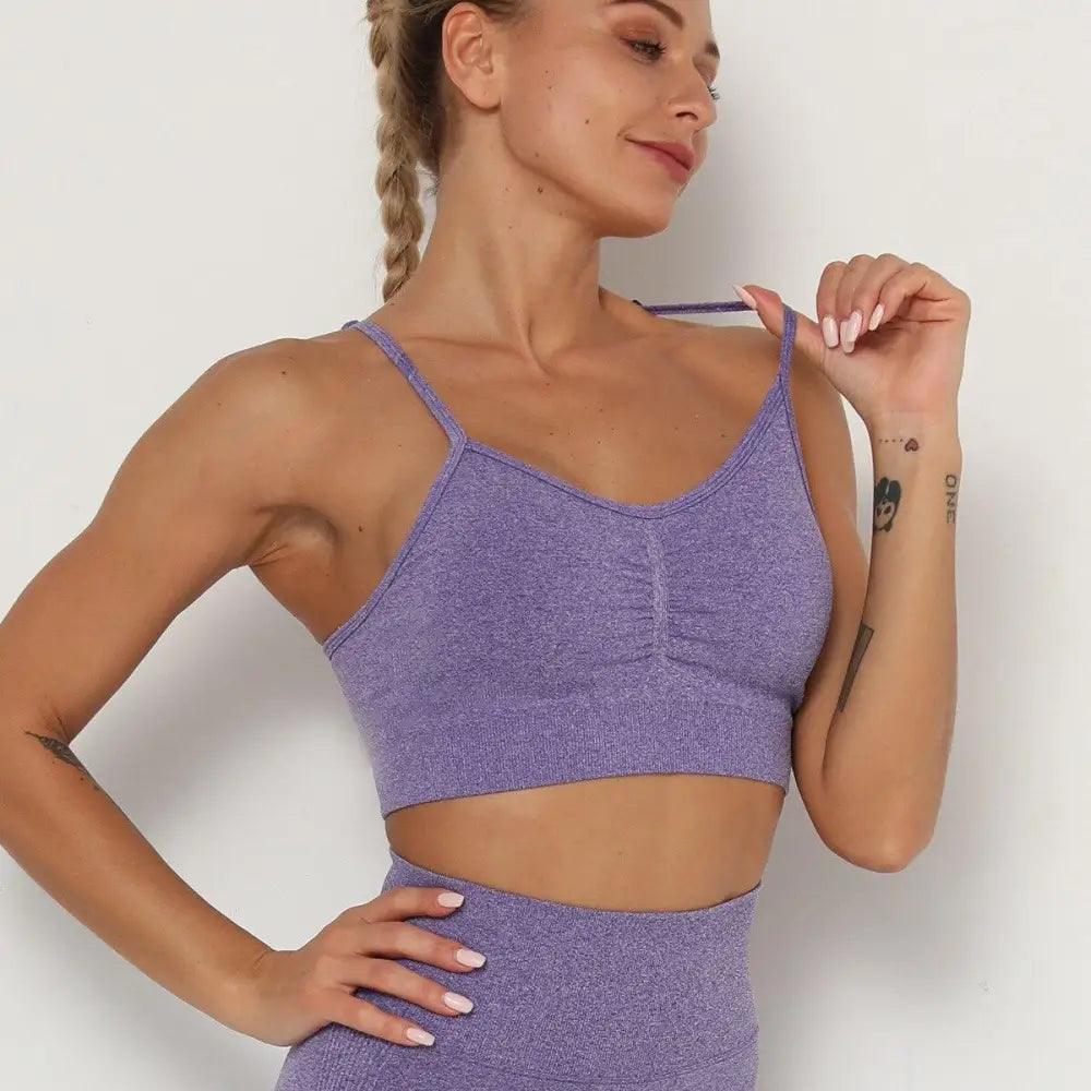 Women's Push Up Sports Fitness Brassiere