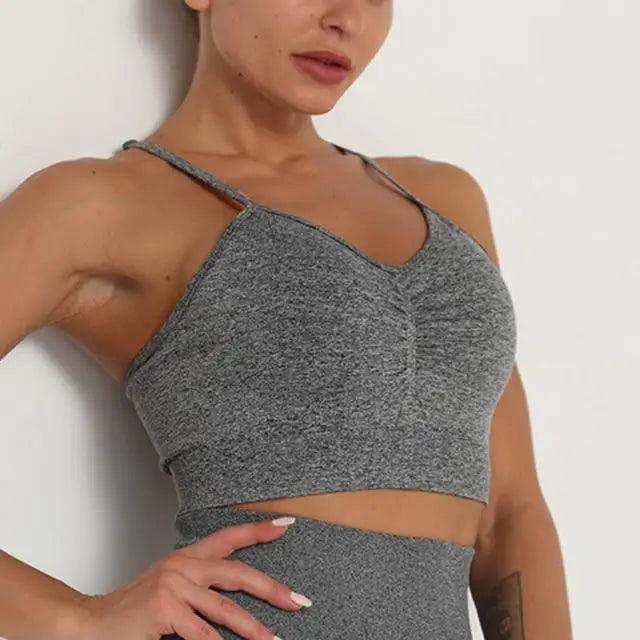 Women's Push Up Sports Fitness Brassiere