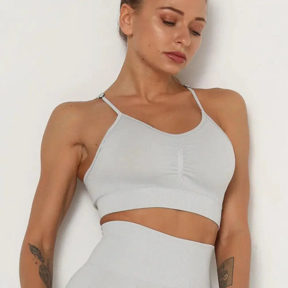 Women's Push Up Sports Fitness Brassiere