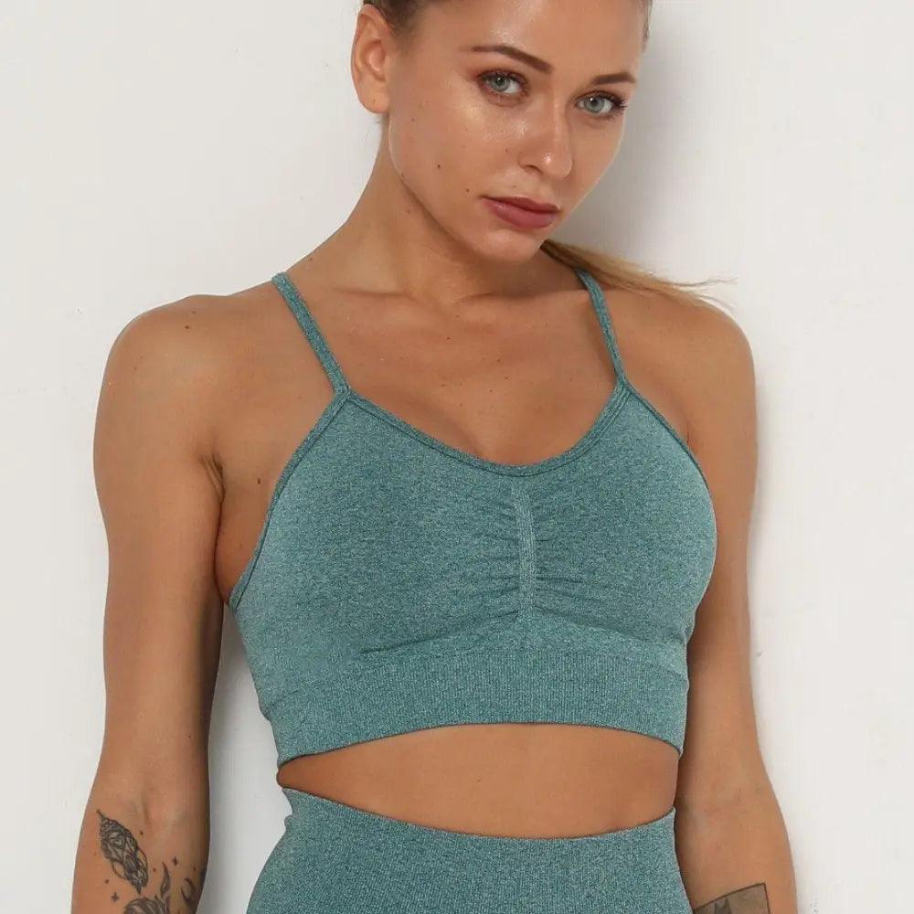 Women's Push Up Sports Fitness Brassiere