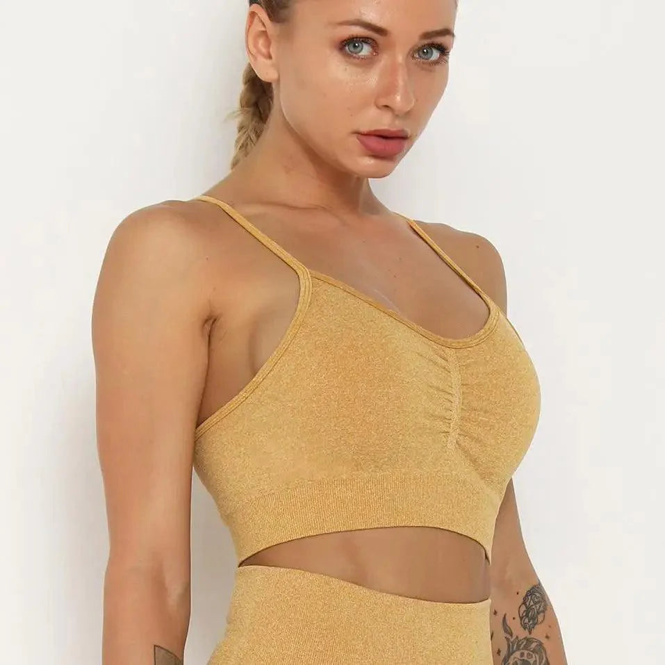 Women's Push Up Sports Fitness Brassiere
