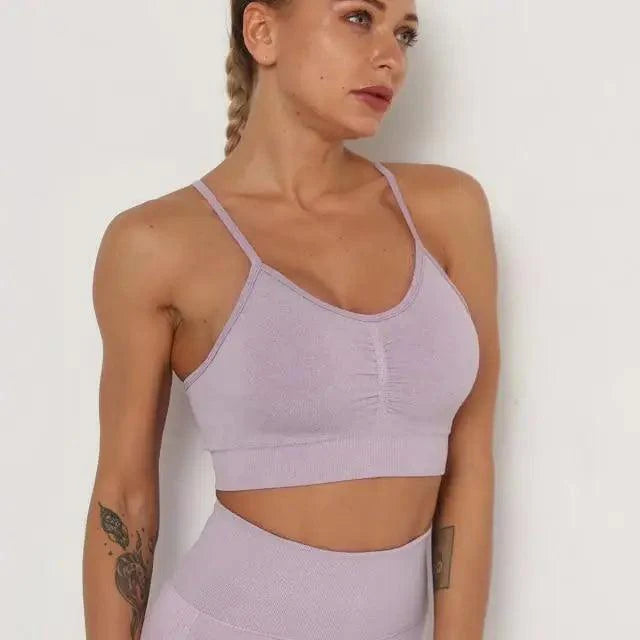 Women's Push Up Sports Fitness Brassiere