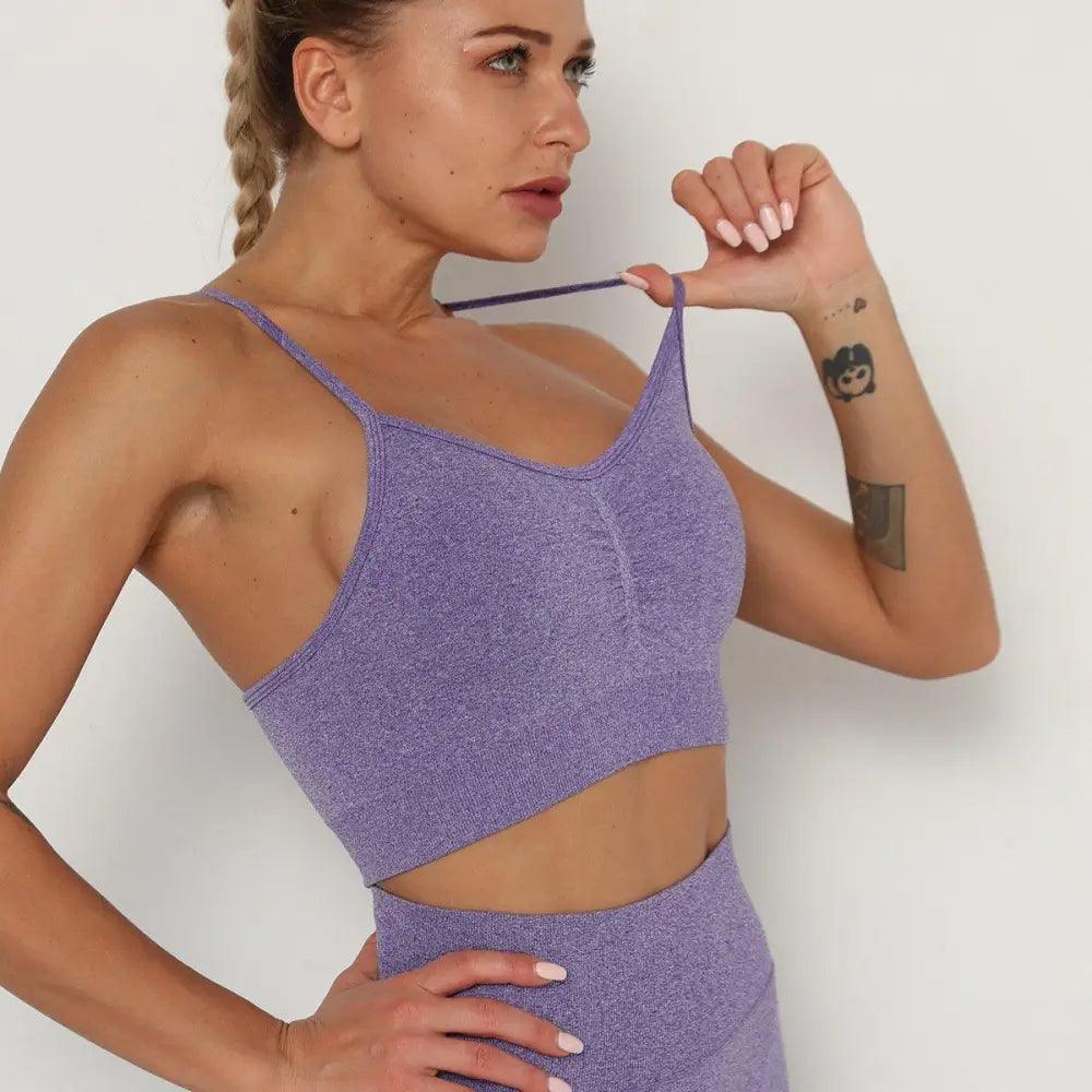 Women's Push Up Sports Fitness Brassiere