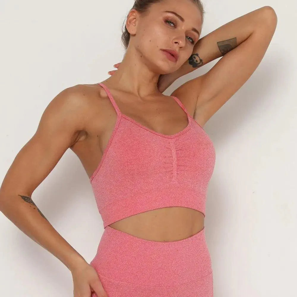 Women's Push Up Sports Fitness Brassiere