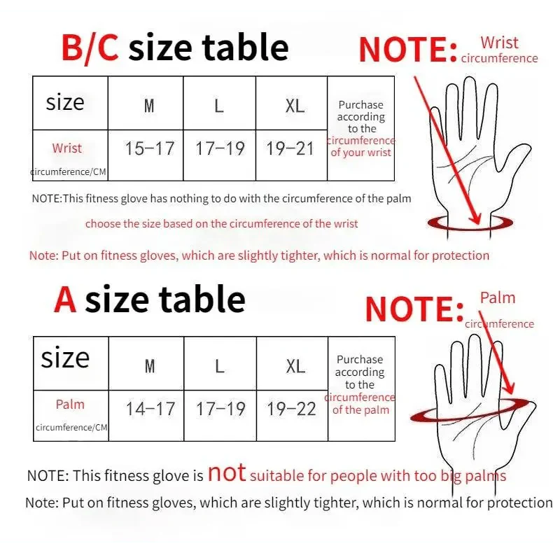 Weight Lifting Training Unisex Wrist Protector Gloves