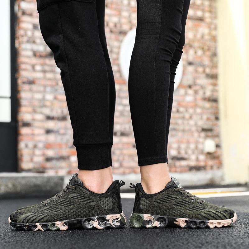 Unisex Breathable Camouflage Walking/Jogging Sneakers