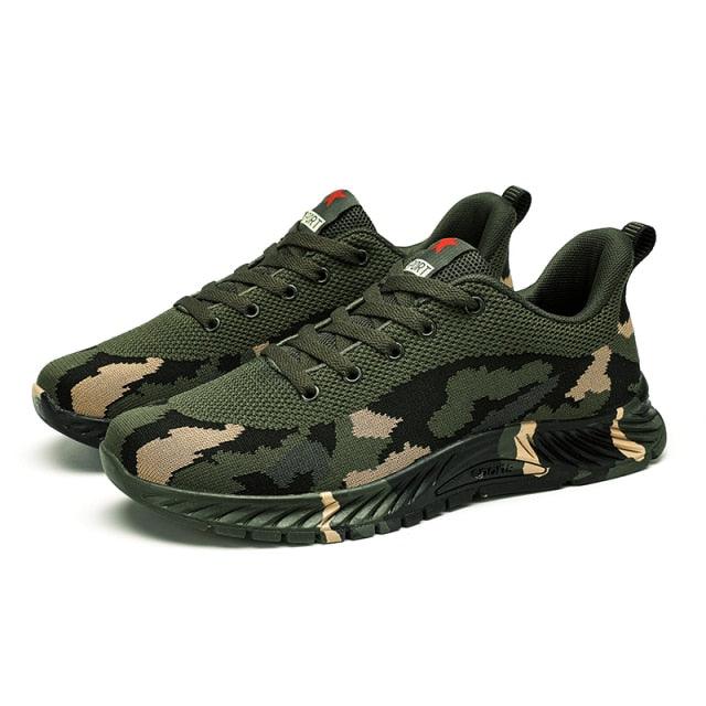 Unisex Breathable Camouflage Walking/Jogging Sneakers