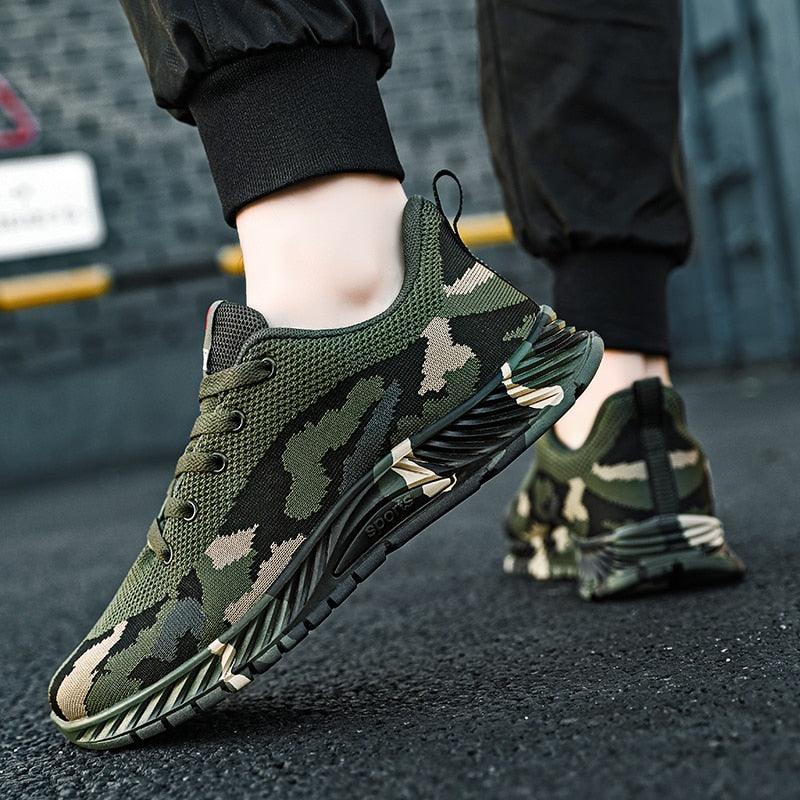 Unisex Breathable Camouflage Walking/Jogging Sneakers