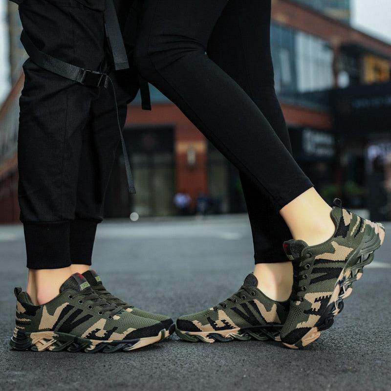 Unisex Breathable Camouflage Walking/Jogging Sneakers
