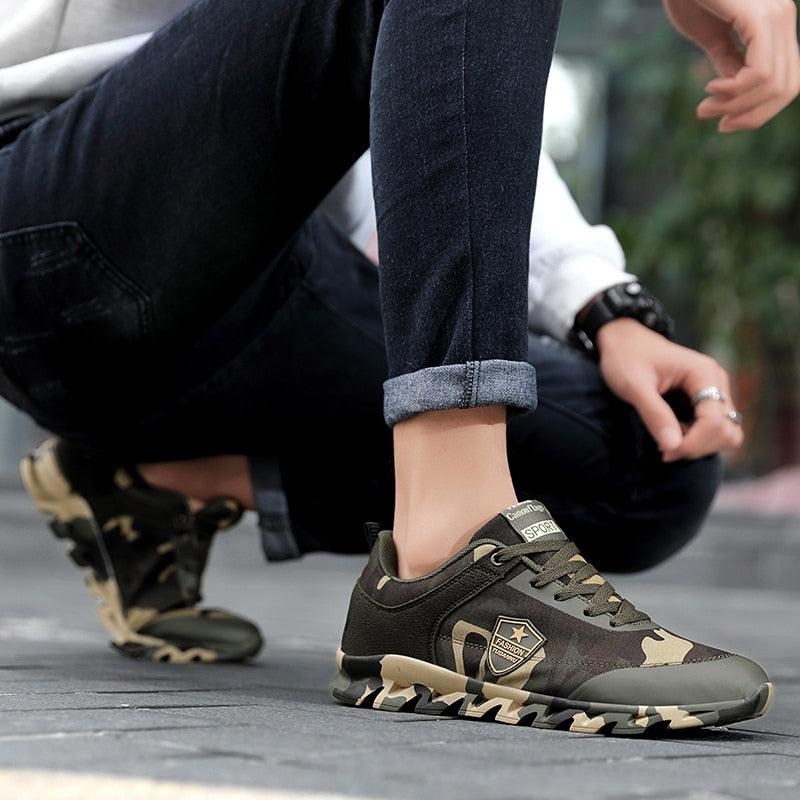 Unisex Breathable Camouflage Walking/Jogging Sneakers